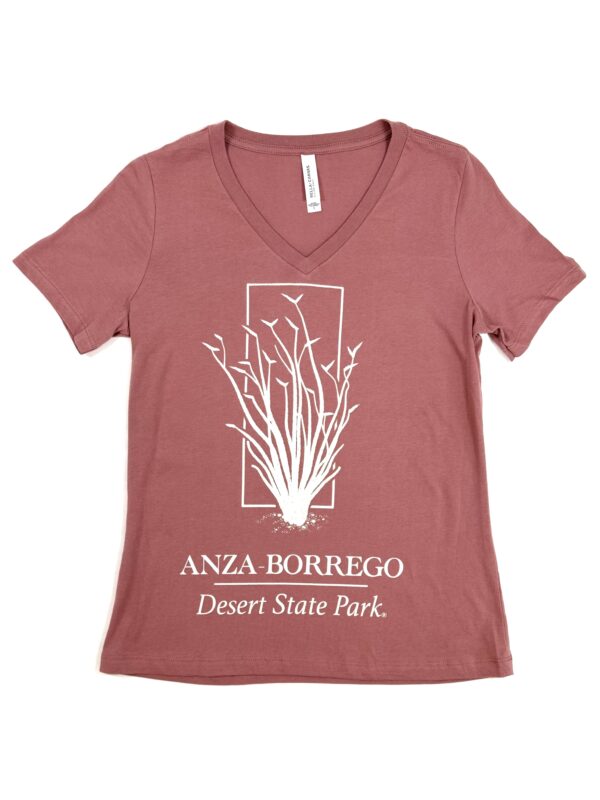 Women's Boxed Ocotillo Tee - Mauve