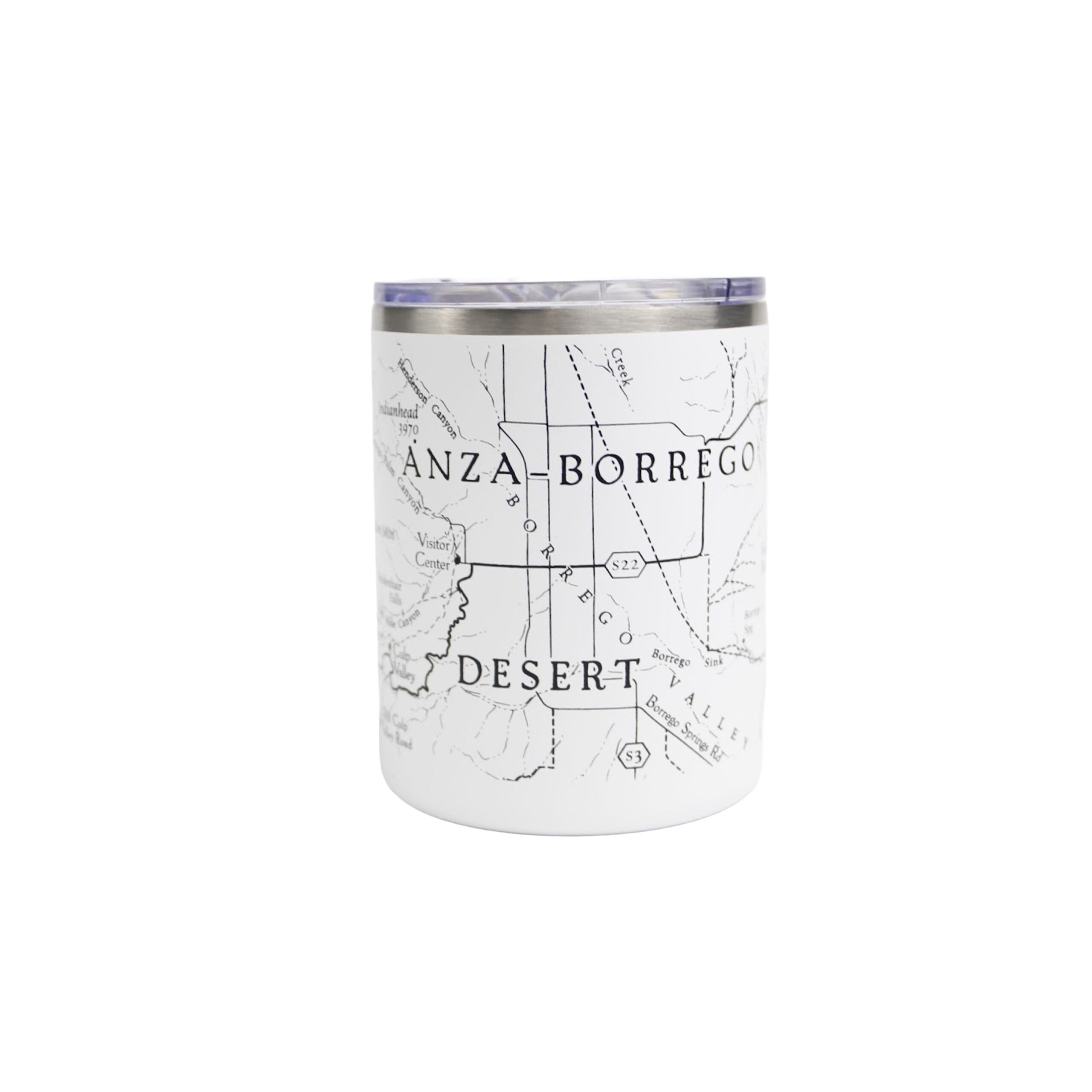 Vintage Map Coffee Tumbler - Image 1
