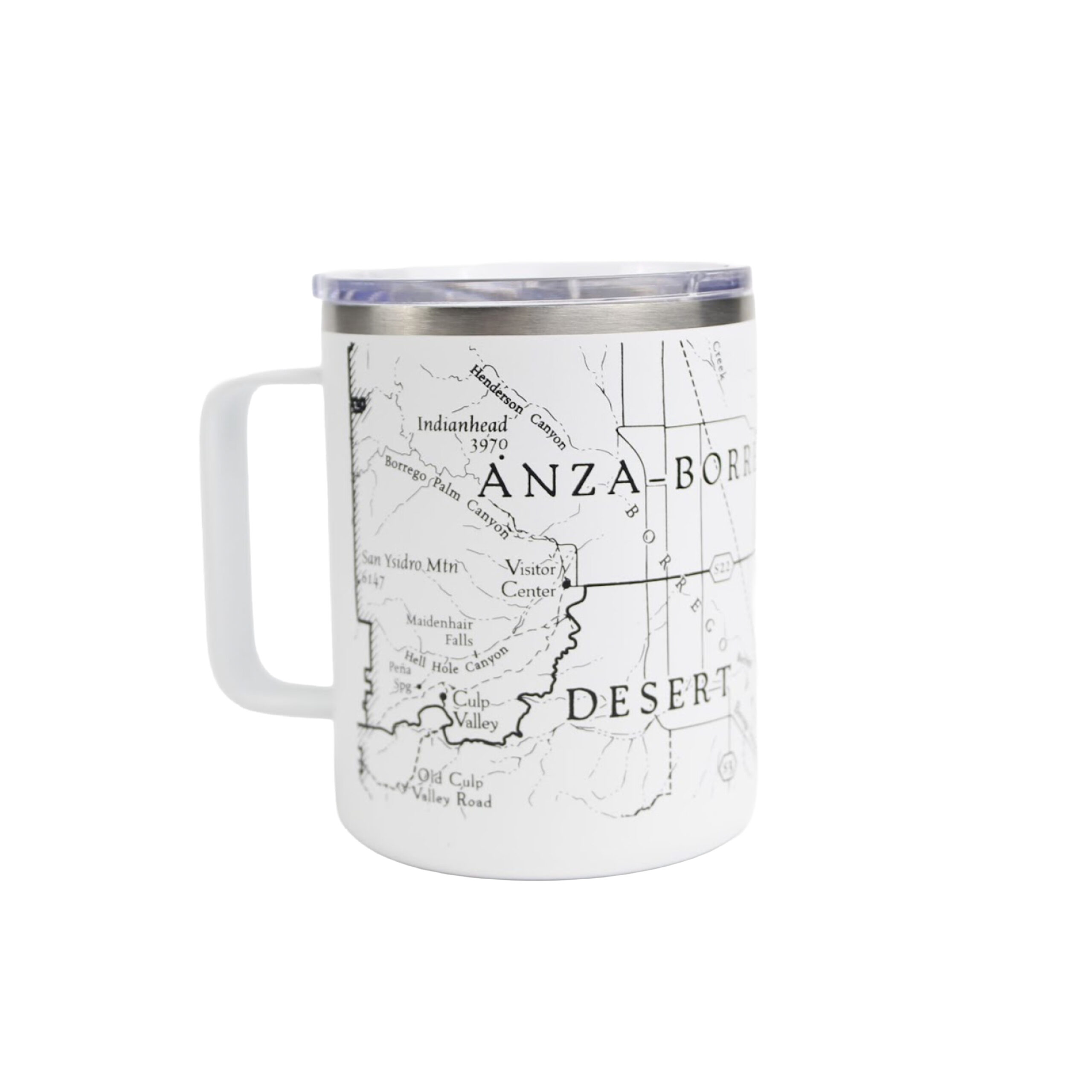 Vintage Map Coffee Tumbler - Image 2