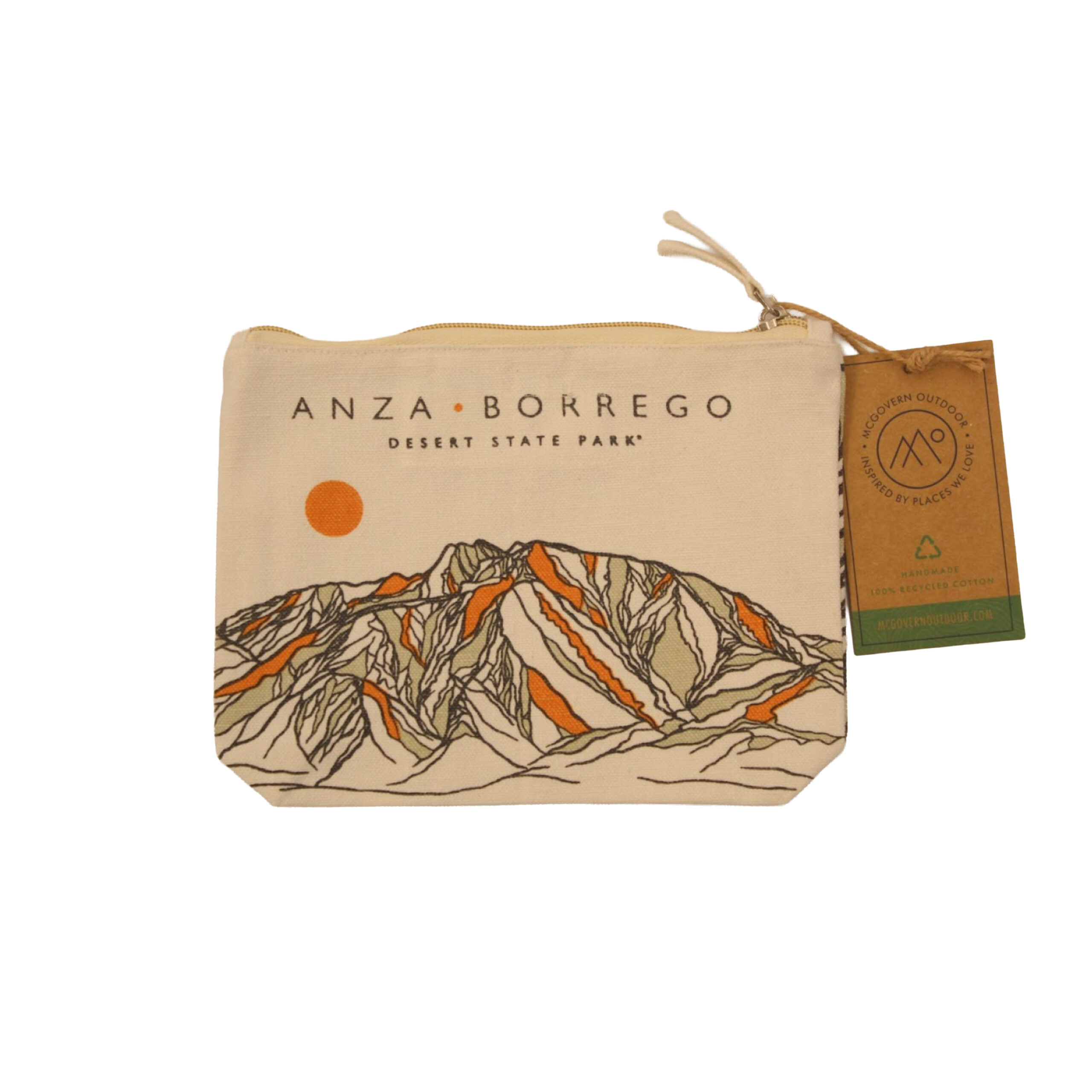 Indianhead Linework Zip Pouch
