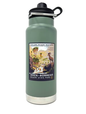 32oz Palm Canyon Water Bottle