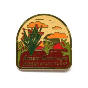 Pin - Desert Sunrise