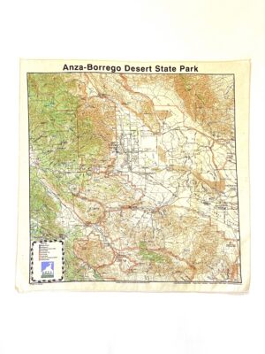 Anza-Borrego Map Bandana
