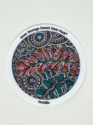 Ocotillo Vinyl Sticker